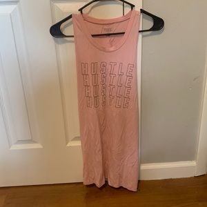 Pink “Hustle” Tank L